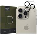 Protector de Lente de Cámara de Vidrio Templado Hofi Cam Pro+ para iPhone 16 Pro/16 Pro Max  - Transparente / Negro